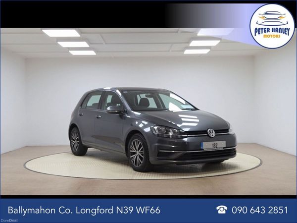 Volkswagen Golf Hatchback, Diesel, 2018, Grey