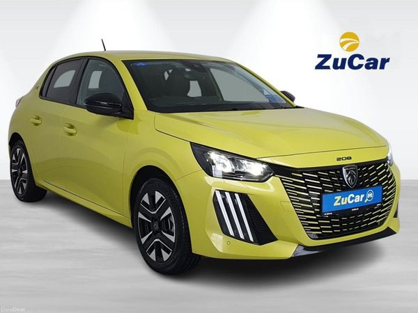 Peugeot 208 Hatchback, Electric, 2024, Yellow