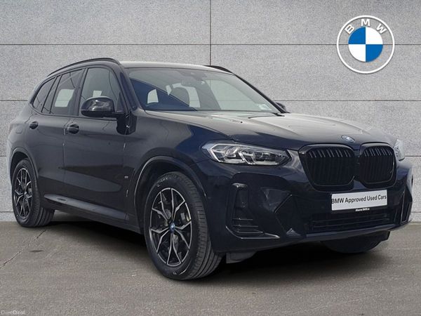 BMW X3 SUV, Petrol Plug-in Hybrid, 2024, Black