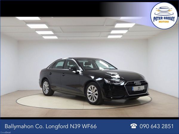 Audi A4 Saloon, Diesel Hybrid, 2021, Black