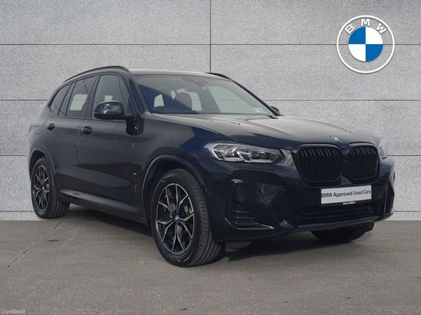 BMW X3 SUV, Petrol Plug-in Hybrid, 2024, Black