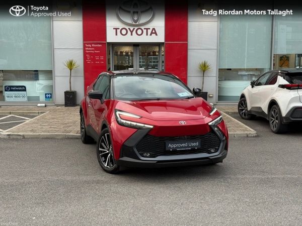 Toyota C-HR SUV, Petrol Hybrid, 2024, Red