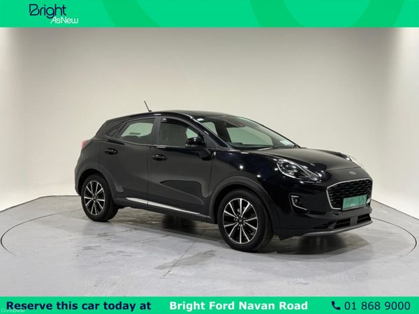 Ford Puma MPV, Petrol Hybrid, 2021, Black