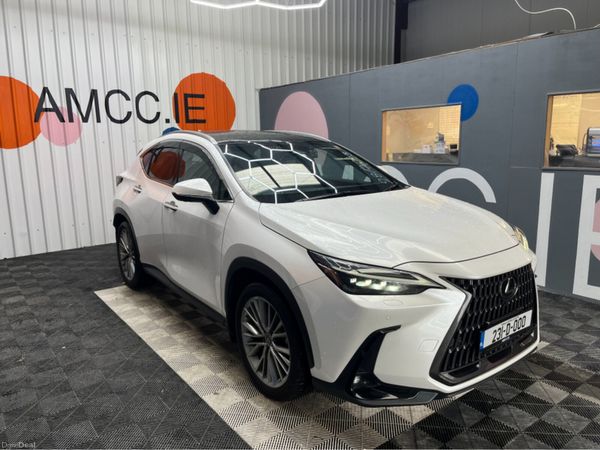 Lexus NX SUV, Petrol Plug-in Hybrid, 2023, White