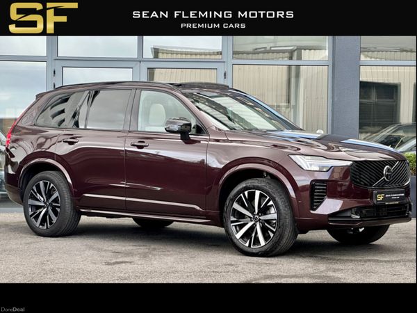 Volvo XC90 Estate, Petrol Hybrid, 2025, Red