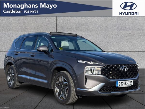 Hyundai Santa Fe SUV, Petrol Plug-in Hybrid, 2023, Grey