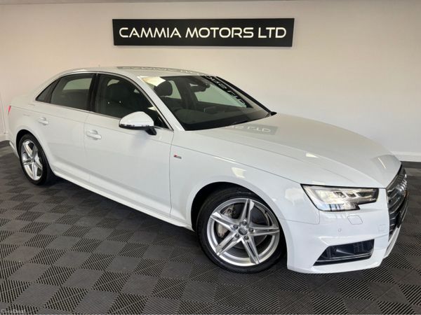 Audi A4 Saloon, Petrol, 2017, White