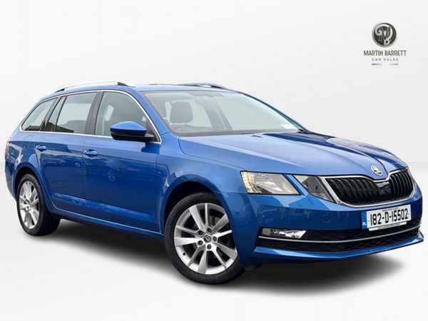 Skoda Octavia Estate, Petrol, 2018, Blue