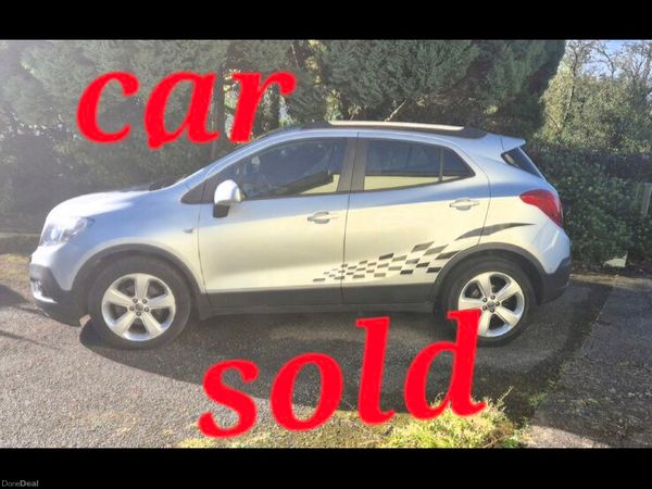 Opel Mokka SUV, Diesel, 2013, Silver