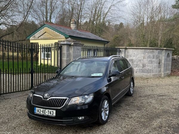 Skoda Superb Estate, Diesel, 2014, Black