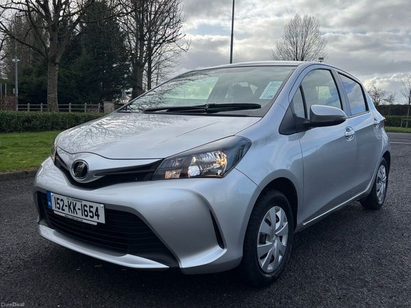 Toyota Vitz Hatchback, Petrol, 2015, Silver