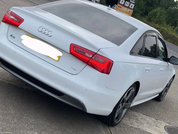 Audi A6 Saloon, Diesel, 2014, White