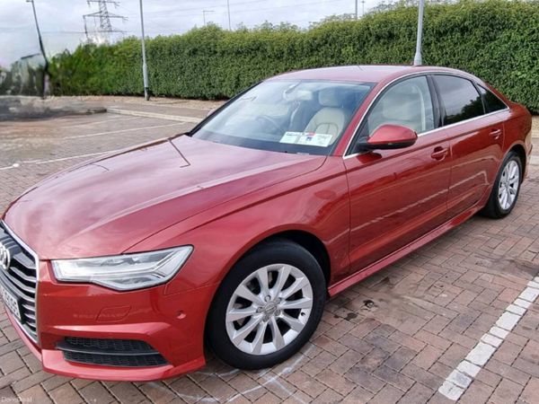Audi A6 Saloon, Diesel, 2016, Red