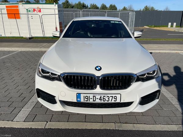 BMW 5-Series Saloon, Diesel, 2019, White