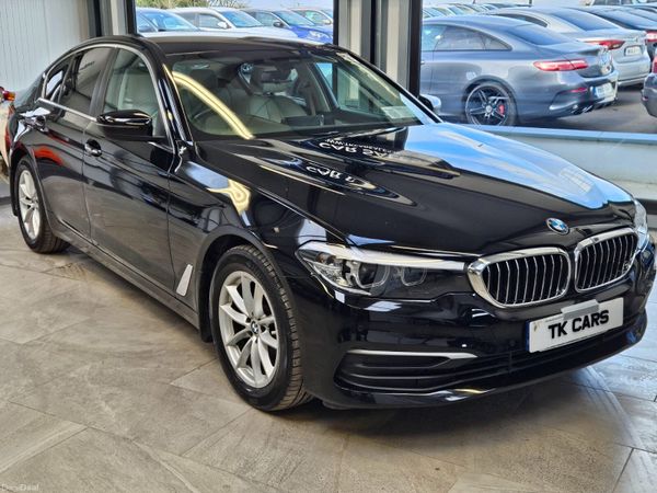 BMW 5-Series Saloon, Diesel, 2018, Black