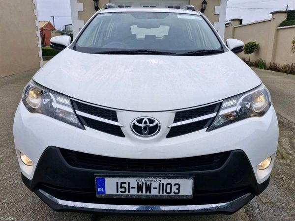 Toyota RAV4 SUV, Diesel, 2015, White
