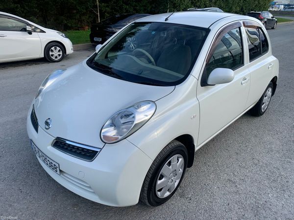 Nissan Micra Hatchback, Petrol, 2008, White