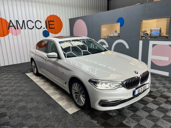 BMW 5-Series Saloon, Diesel, 2018, White