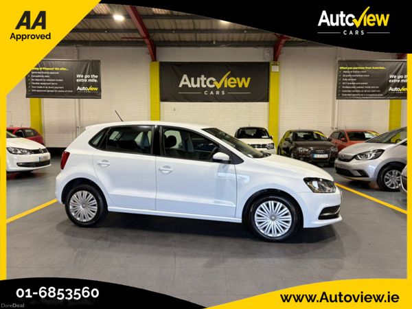 Volkswagen Polo Hatchback, Petrol, 2017, White