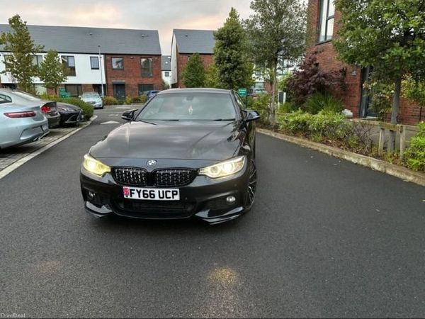 BMW 4-Series Coupe, Diesel, 2016, Black