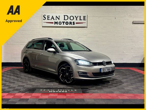 Volkswagen Golf Estate, Petrol, 2015, Silver