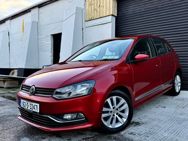 Volkswagen Polo Hatchback, Petrol, 2016, Red