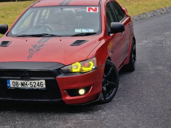 Mitsubishi Lancer Saloon, Petrol, 2008, Red
