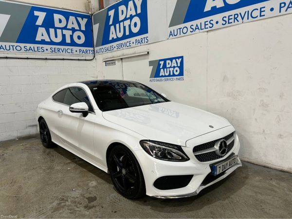 Mercedes-Benz C-Class Coupe, Diesel, 2016, White