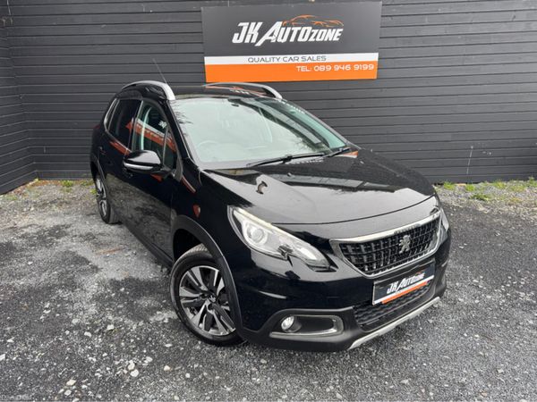 Peugeot 2008 Hatchback, Petrol, 2017, Black