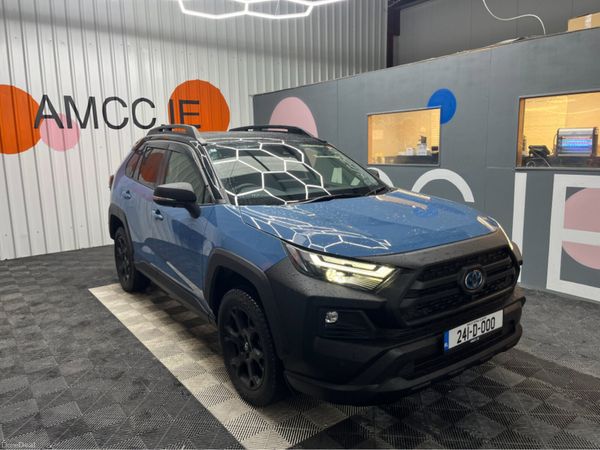 Toyota RAV4 SUV, Petrol Hybrid, 2024, Blue
