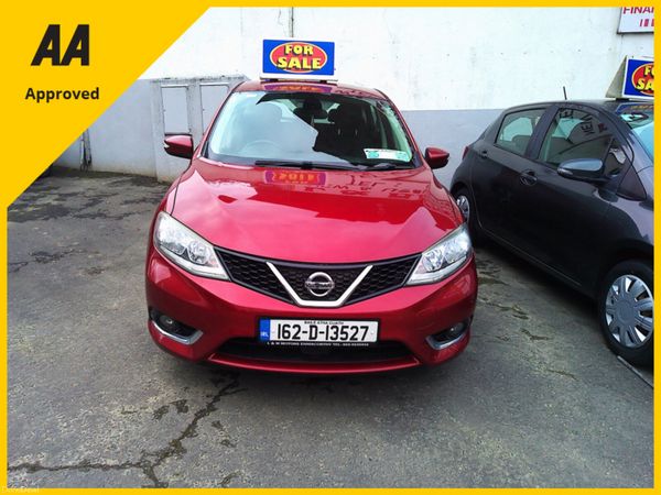 Nissan Pulsar Hatchback, Petrol, 2016, Red