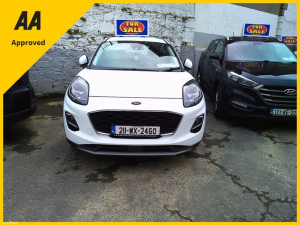 Ford Puma MPV, Petrol Hybrid, 2021, White