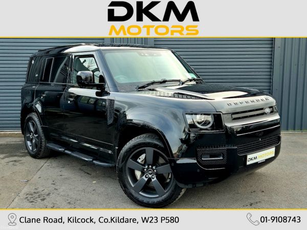 Land Rover Defender SUV, Petrol Plug-in Hybrid, 2024, Black