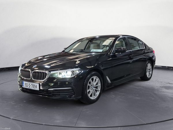 BMW 5-Series Saloon, Diesel, 2019, Black