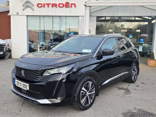 Peugeot 3008 MPV, Petrol Plug-in Hybrid, 2022, Black