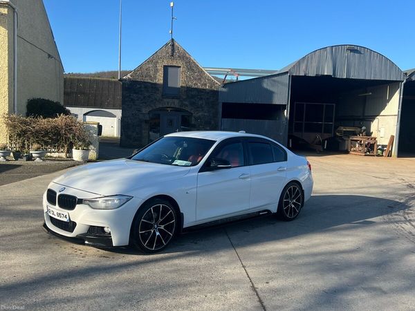 BMW 3-Series Saloon, Diesel, 2012, White