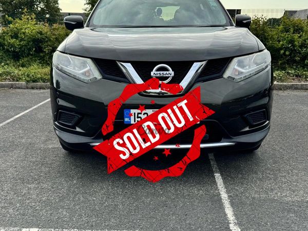 Nissan X-Trail SUV, Petrol Hybrid, 2015, Green