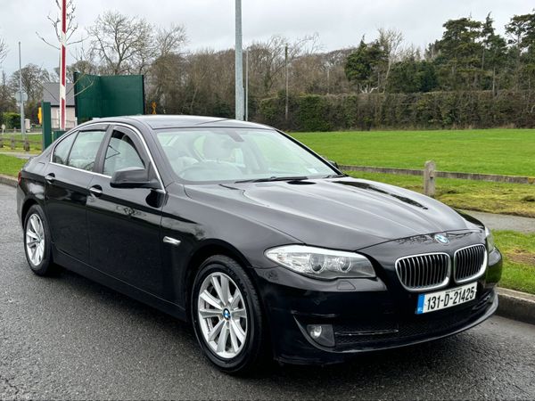 BMW 5-Series Saloon, Diesel, 2013, Black