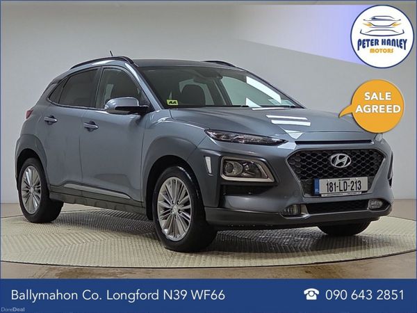 Hyundai KONA MPV, Petrol, 2018, Grey