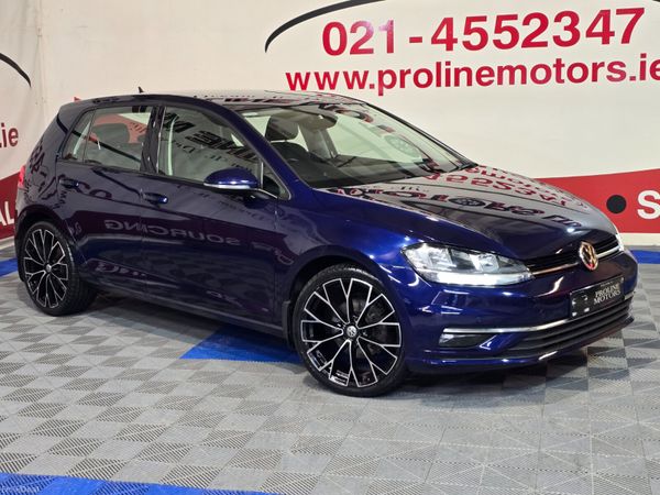 Volkswagen Golf Hatchback, Petrol, 2018, Blue