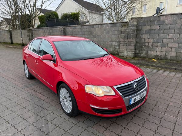 Volkswagen Passat Saloon, Diesel, 2010, Red