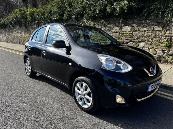 Nissan Micra Hatchback, Petrol, 2016, Black