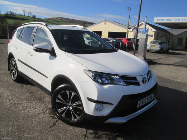 Toyota RAV4 SUV, Diesel, 2015, White