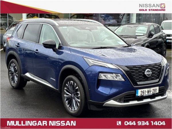 Nissan X-Trail SUV, Petrol Hybrid, 2026, Blue