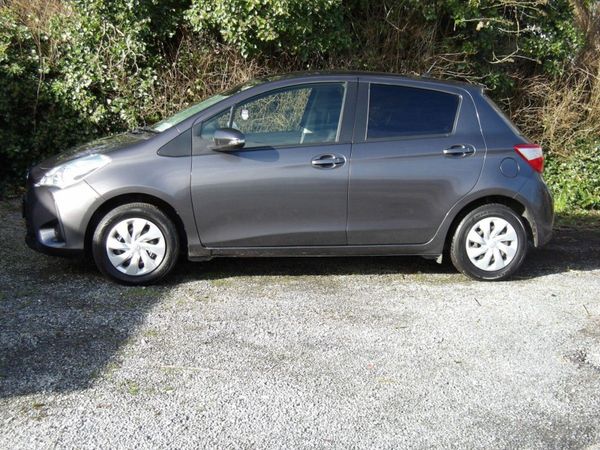 Toyota Vitz Hatchback, Petrol, 2019, Grey