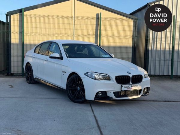 BMW 5-Series Saloon, Diesel, 2016, White
