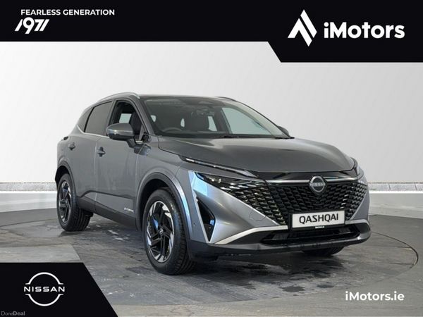 Nissan Qashqai SUV, Petrol Hybrid, 2026, Grey