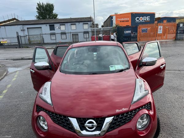 Nissan Juke SUV, Diesel, 2017, Red