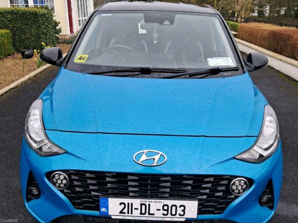 Hyundai i10 Hatchback, Petrol, 2021, Blue