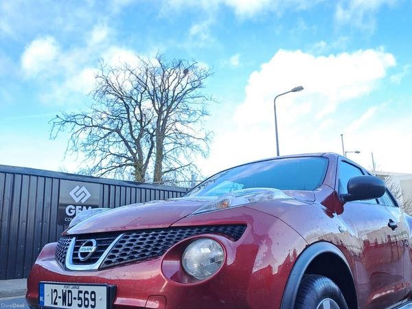 Nissan Juke SUV, Diesel, 2012, Red